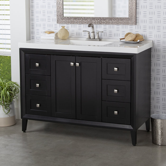 Winston Porter Eila 49" W Single Bathroom Vanity Set & Reviews Wayfair